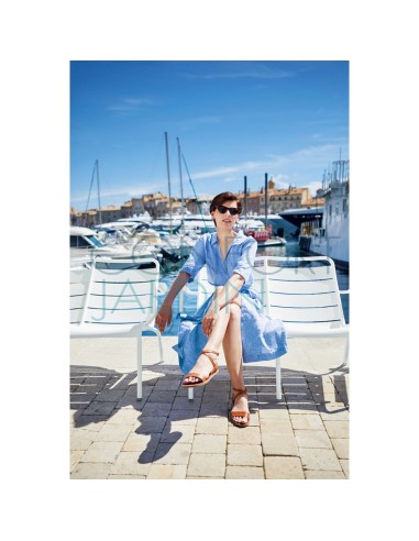 Fauteuil bas duo - LUXEMBOURG - FERMOB