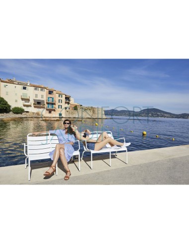 Fauteuil bas duo - LUXEMBOURG - FERMOB