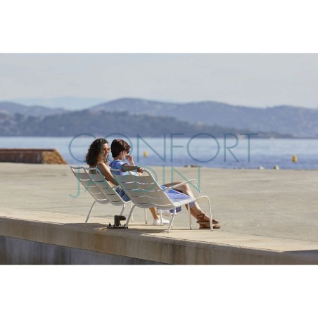 Fauteuil bas duo - LUXEMBOURG - FERMOB