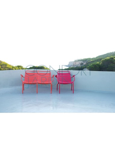 Fauteuil bas duo - LUXEMBOURG - FERMOB