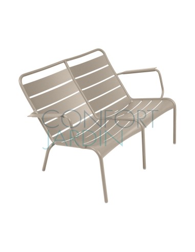 Fauteuil bas duo - LUXEMBOURG - FERMOB