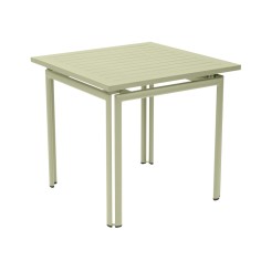 Piping Alert gallery Table carrée 80 x 80 cm COSTA - FERMOB