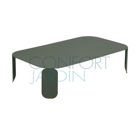 Table basse - BEBOP - 120 x 70 cm H 29 cm- FERMOB