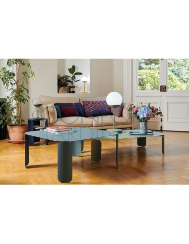 Table basse - BEBOP - 120 x 70 cm H 29 cm- FERMOB