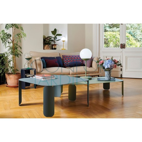 Table basse - BEBOP - 120 x 70 cm H 29 cm- FERMOB