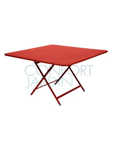 Table carrée - CARACTÈRE - 128 x 128 CM - FERMOB