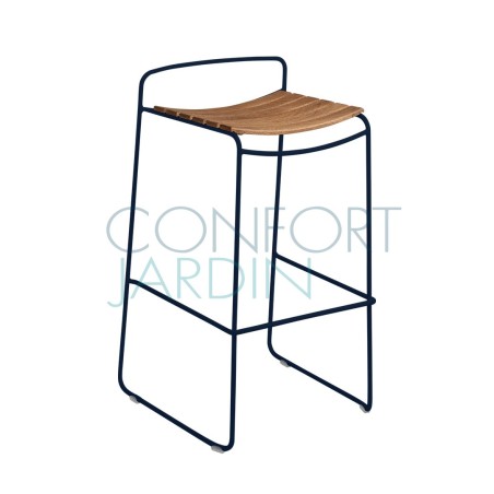 Tabouret de bar en teck - SURPRISING - FERMOB