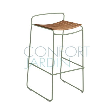 Tabouret de bar en teck - SURPRISING - FERMOB