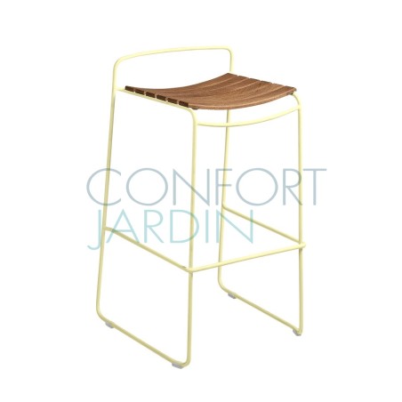 Tabouret de bar en teck - SURPRISING - FERMOB