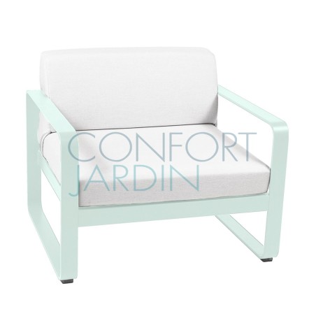 Fauteuil - BELLEVIE - Blanc grisé - FERMOB