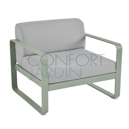 Fauteuil - BELLEVIE - Gris flanelle - FERMOB