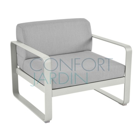 Fauteuil - BELLEVIE - Gris flanelle - FERMOB