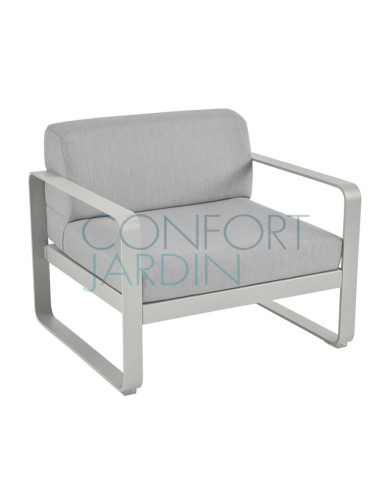 Fauteuil - BELLEVIE - Gris flanelle - FERMOB