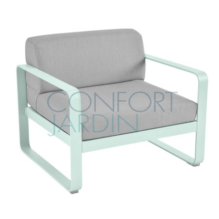 Fauteuil - BELLEVIE - Gris flanelle - FERMOB