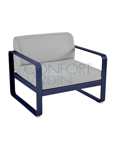 Fauteuil - BELLEVIE - Gris flanelle - FERMOB