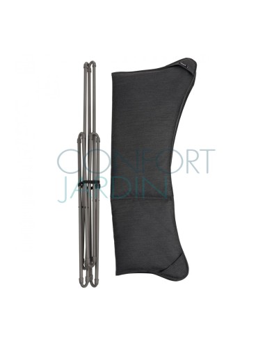 Fauteuil lounge SPHINX - Onyx - Structure Titane - LAFUMA