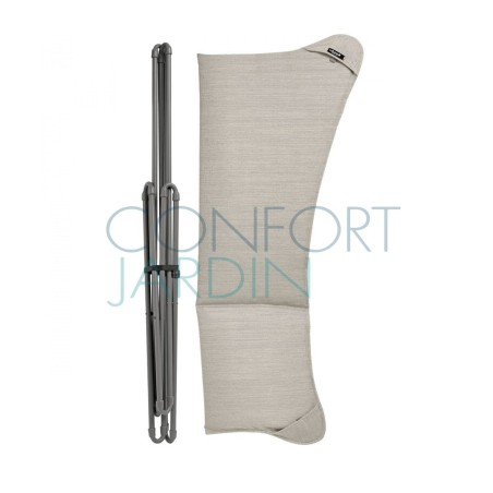 Fauteuil lounge SPHINX - Latte - Structure Titane - LAFUMA