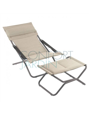 Transat BAYANNE Latte - Structure Titane - LAFUMA