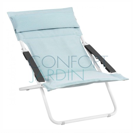 Transat BAYANNE Céladon - Structure Blanche - LAFUMA