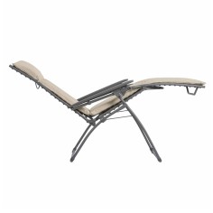 Fauteuil de relaxation BAYANNE latte - LAFUMA 2