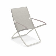 Chaise longue SNOOZE - blanc mat - glace - EMU