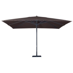 Parasol Easy Track - 400 x 300 cm - mât anthracite - Vlaemynck