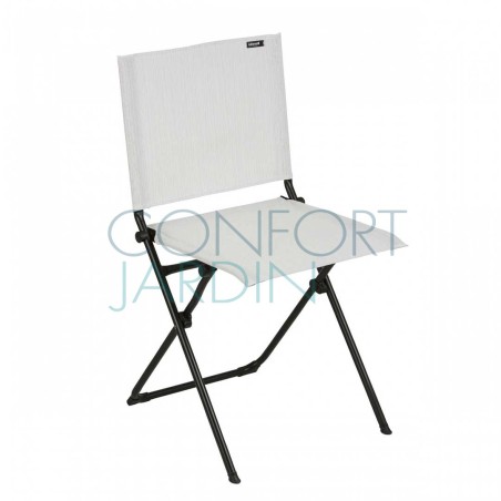 Chaise pliante ANYTIME - Batyline Duo - Ecume - LAFUMA