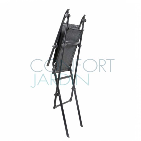 Fauteuil pliant ANYTIME - Batyline Duo - Obsidian - LAFUMA